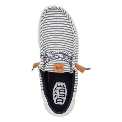 Men's HEYDUDE Wally Funk Seersucker Shoes - Primary Image