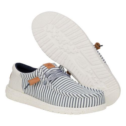 Men's HEYDUDE Wally Funk Seersucker Shoes - Primary Image