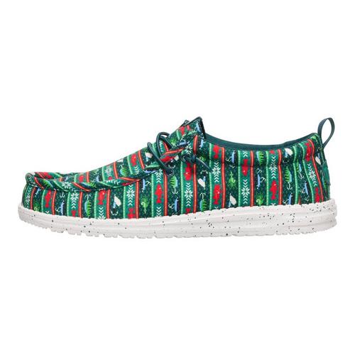 Men's HEYDUDE Wally Fishmas Sweater Loafers - Primary Image