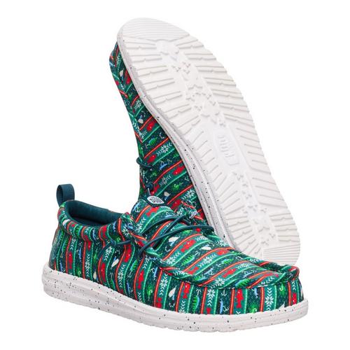 Men's HEYDUDE Wally Fishmas Sweater Loafers - Primary Image