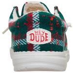 Big Kids' HEYDUDE Wally Confetti Plaid Cozy Shoes - Thumbnail 5 of 5