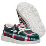 Toddler HEYDUDE Wally Confetti Plaid Cozy Shoes - Thumbnail 3 of 5