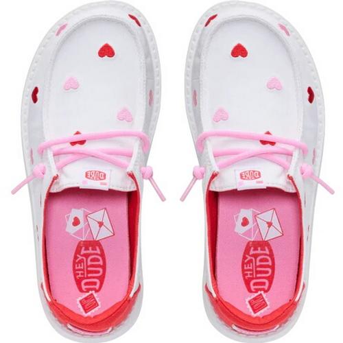 Toddler Girls' HEYDUDE Wendy T Embroidered Hearts Clogs - Primary Image