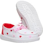Toddler Girls' HEYDUDE Wendy T Embroidered Hearts Clogs - Thumbnail 3 of 4