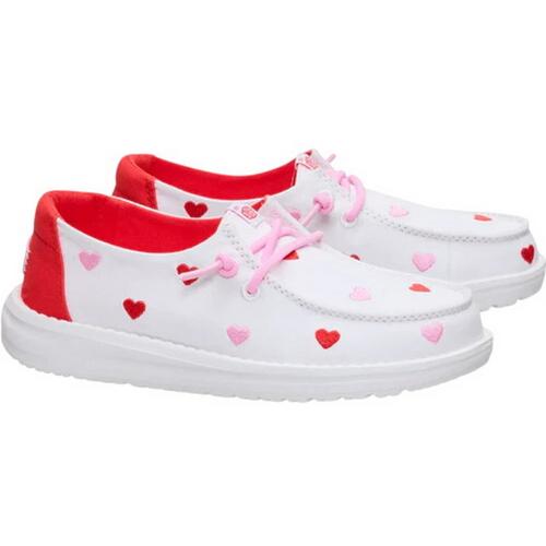 Toddler Girls' HEYDUDE Wendy T Embroidered Hearts Clogs - Primary Image