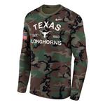 Nike Texas Longhorns Salute to Service Military Legend Long Sleeve T-Shirt - Thumbnail 1 of 2