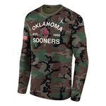 Nike Oklahoma Sooners Salute to Service Military Legend Long Sleeve T-Shirt - Thumbnail 1 of 2