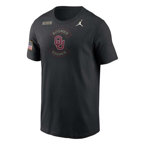 Nike Oklahoma Sooners DriFit Salute to Service Military T-Shirt - Primary Image