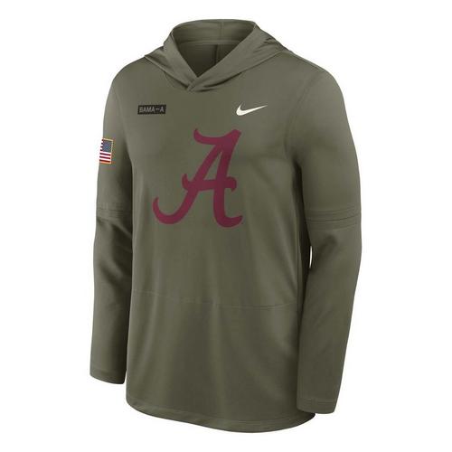 Nike Alabama Crimson Tide Salute to Service Lightweigh Military Long Sleeve Shirt - Primary Image
