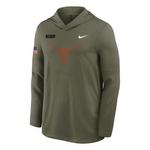 Nike Texas Longhorns Salute to Service Lightweigh Military Long Sleeve Shirt - Thumbnail 1 of 2