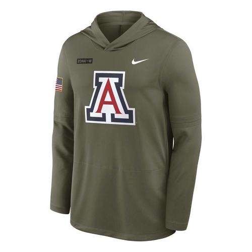 Nike Arizona Wildcats Salute to Service Lightweigh Military Long Sleeve Shirt - Primary Image