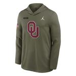 Nike Oklahoma Sooners Salute to Service Lightweigh Military Long Sleeve Shirt - Thumbnail 1 of 2