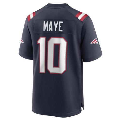 Nike New England Patriots Drake Maye #10 Game Jersey - Primary Image