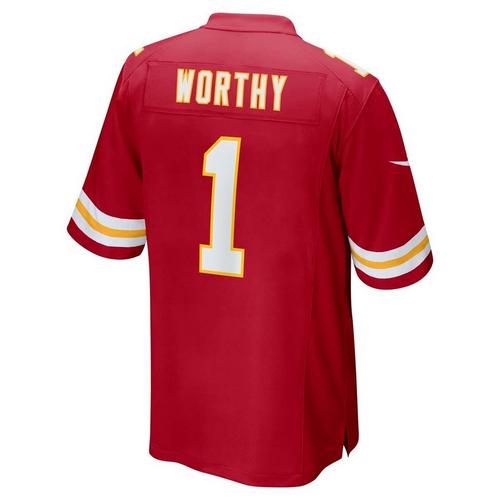 Nike Kansas City Chiefs Xavier Worthy #1 Game Jersey - Primary Image