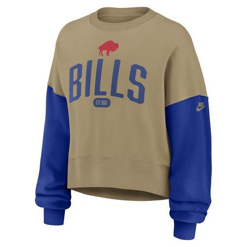 Nike Women's Buffalo Bills Rewind Oversized Crewneck - Primary Image