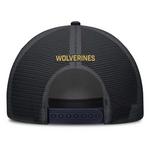 Nike Michigan Wolverines Rise Mesh Stretch Fit Hat - Thumbnail 3 of 7