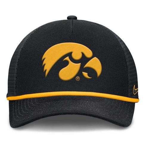 Nike Iowa Hawkeyes Rise Mesh Stretch Fit Hat - Primary Image
