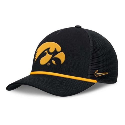 Nike Iowa Hawkeyes Rise Mesh Stretch Fit Hat - Primary Image