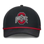 Nike Ohio State Buckeyes Rise Mesh Stretch Fit Hat - Thumbnail 1 of 7