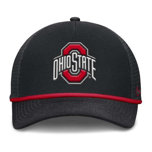 Nike Ohio State Buckeyes Rise Mesh Stretch Fit Hat - Primary Image