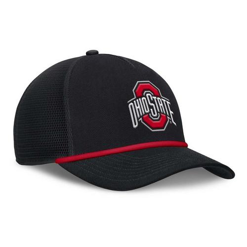 Nike Ohio State Buckeyes Rise Mesh Stretch Fit Hat - Primary Image
