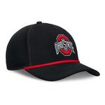 Nike Ohio State Buckeyes Rise Mesh Stretch Fit Hat - Thumbnail 4 of 7