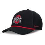 Nike Ohio State Buckeyes Rise Mesh Stretch Fit Hat - Thumbnail 6 of 7