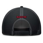 Nike Ohio State Buckeyes Rise Mesh Stretch Fit Hat - Thumbnail 7 of 7