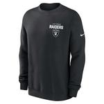 Nike Las Vegas Raiders Club Chest Logo Crewneck - Thumbnail 1 of 2