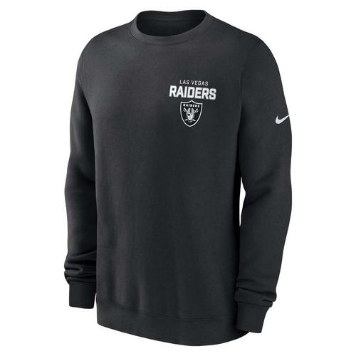 Nike Las Vegas Raiders Club Chest Logo Crewneck - Primary Image