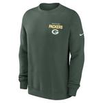 Nike Green Bay Packers Club Chest Logo Crewneck - Thumbnail 1 of 2