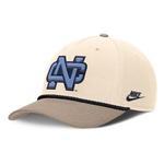 Nike North Carolina Tar Heels Rise Legacy Stretch Fit Hat - Thumbnail 6 of 7