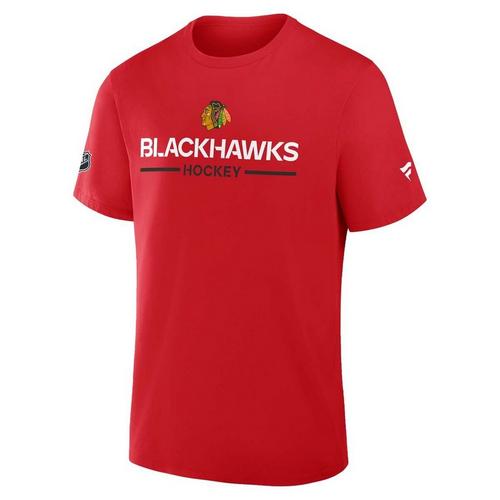 Fanatics Chicago Blackhawks 2025 Authentic Pro Primary T-Shirt - Primary Image