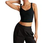 Women's Beyond Yoga Impulse Ribbed Cropped Tank Top - Thumbnail 1 of 2
