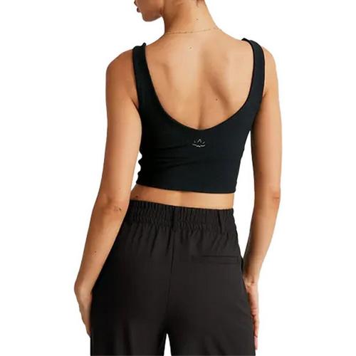 Women's Beyond Yoga Impulse Ribbed Cropped Tank Top - Primary Image