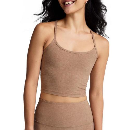 Women's Beyond Yoga Spacedye Slim Racerback Cropped Sports Bra - Primary Image