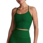 Women's Beyond Yoga Spacedye Slim Racerback Cropped Sports Bra - Thumbnail 1 of 3