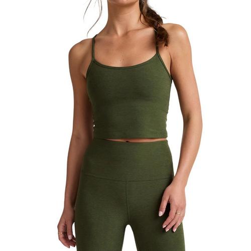 Women's Beyond Yoga Spacedye Slim Racerback Cropped Sports Bra - Primary Image