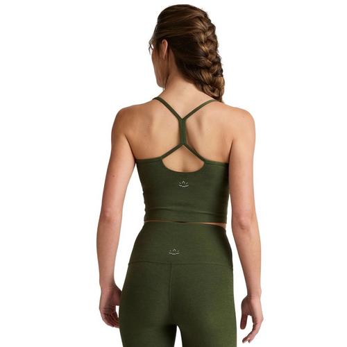 Women's Beyond Yoga Spacedye Slim Racerback Cropped Sports Bra - Primary Image