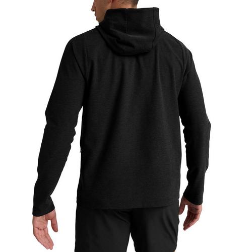Men's Beyond Yoga Spacedye Go-To Long Sleeve Hooded Shirt - Primary Image