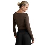 Women's Beyond Yoga Serene Boatneck Bodysuit Long Sleeve Boat Neck Shirt - Thumbnail 3 of 4