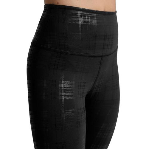 Women's Beyond Yoga Plaid High Waisted Midi Tights - Primary Image