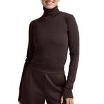 Women's Beyond Yoga LuxeKnit Merino Wool Long Sleeve Turtleneck Shirt - Thumbnail 1 of 4