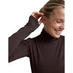 Women's Beyond Yoga LuxeKnit Merino Wool Long Sleeve Turtleneck Shirt - Thumbnail 4 of 4