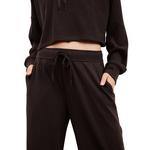 Women's Beyond Yoga Breathe Easy Ribbed Wide Leg Pants - Thumbnail 4 of 4