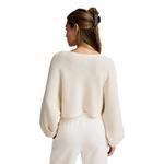 Women's Beyond Yoga Ready For Barre Cropped Pullover Sweater - Thumbnail 4 of 4