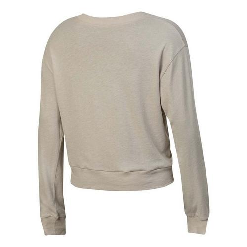 Alternative Apparel Women's Kansas State Wildcats State Slouchy V-Neck Crop - Primary Image