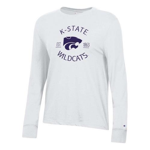 Champion Women's Kansas State Wildcats Eevee Long Sleeve T-Shirt - Primary Image