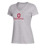 Gear For Sports Women's Ohio State Buckeyes Gear Big Cotton Mia Soft Tee T-Shirt - Thumbnail 1 of 2