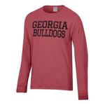Gear For Sports Georgia Bulldogs Third Rock ComfortWash Long Sleeve T-Shirt - Thumbnail 1 of 2